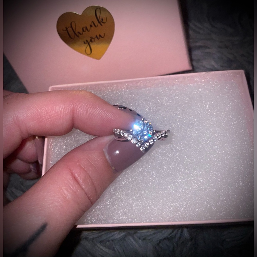Moissanite Ring